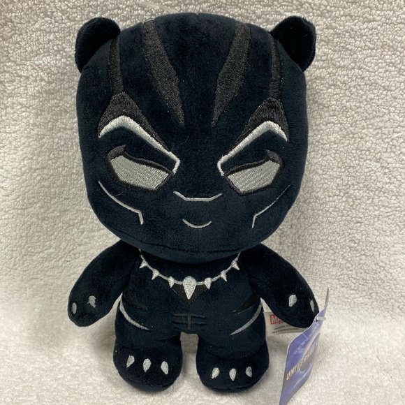 Universal Studios Marvel Black Panther Cutie Plush 10” NWT - Picture 1 of 6